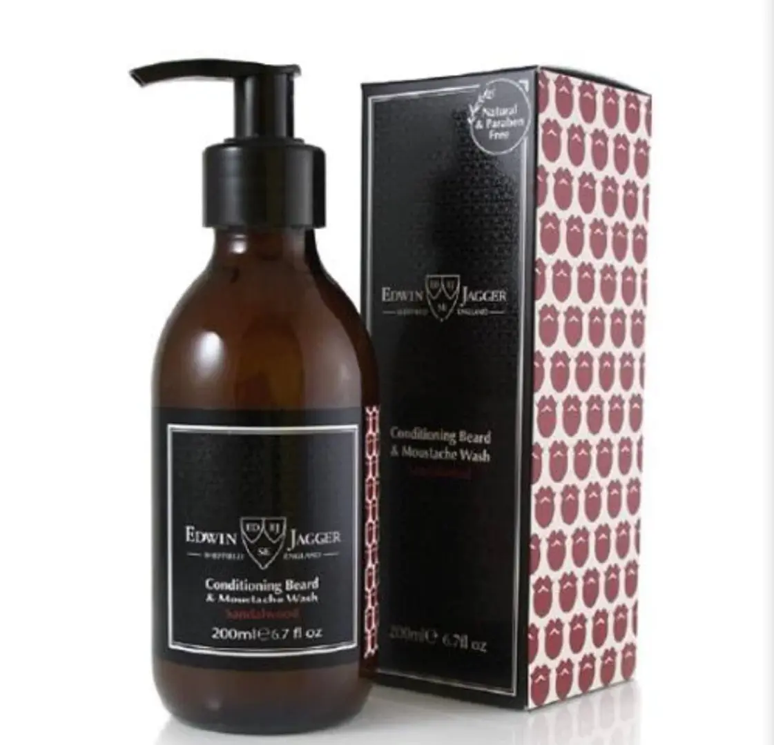Blade and Razor Barbershop Toronto Blade and Razor Company, product: Edwin jagger Sandalwood Beard and moustache wash