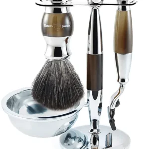 Blade and Razor Company, product: Edwin jagger 4 piece shaving set light horn
